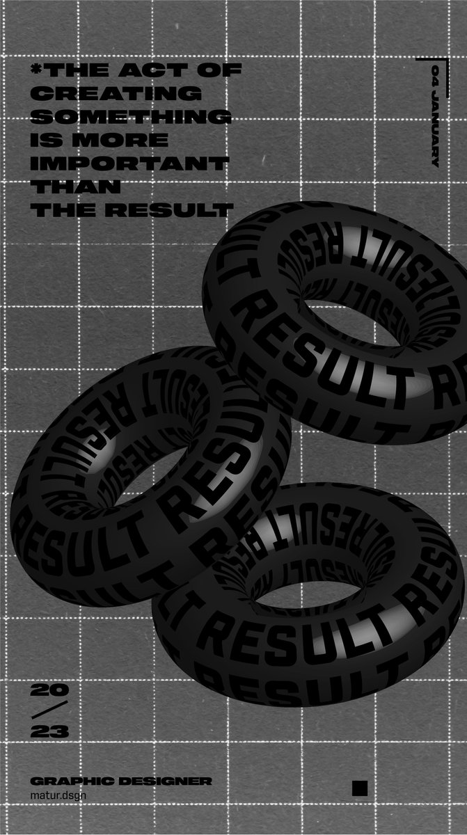 matur_dsgn's tweet image. How to do this trendy 3D ring text? You can find the tutorial in my profile💫
#adobeillustrator #adobetutorial #3d #graphicdesign #designtutorial #illustratortutorial #bannerdesign #trendydesign