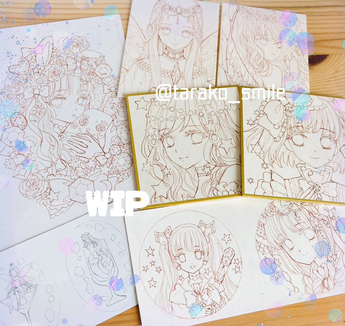 #君のスパークルサイン 
#君スパ 
WIP WIP WIP
終わらな…_(┐「ε:)_ 