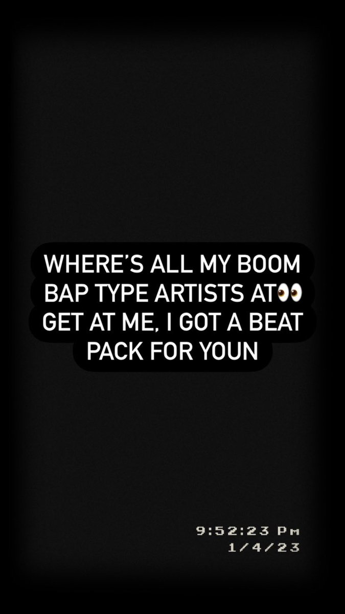 TremarOnTheBeat's tweet photo. Tag em if you know em! Got a beat pack I think y’all will like👀
•
•
#dope #musicispower #boombap #mellowbars #hiphopartistsearch #straightbars🔥 #nothingbetter #hiphopproducer #hiphopartist #hiphopbeats #nashvillesnotjustcountrymusic #samplebeats https://t.co/Sv01NXJGTQ