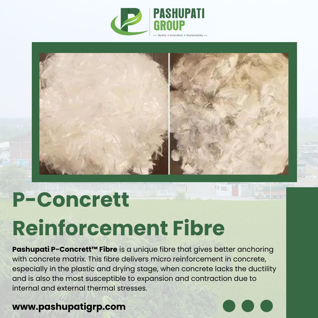 pashupatigrp's tweet photo. 𝐏-𝐂𝐨𝐧𝐜𝐫𝐞𝐭𝐭 𝐑𝐞𝐢𝐧𝐟𝐨𝐫𝐜𝐞𝐦𝐞𝐧𝐭 𝐅𝐢𝐛𝐫𝐞!
Pashupati P-Concrett™ Fibre is a unique fibre that gives better anchoring with concrete matrix.
.
#pashupatigroup #P_Concrettreinforcemementfibre #fibre #engineerschoice #plastic #ecofriendly #kashipur https://t.co/BxboZftkX3