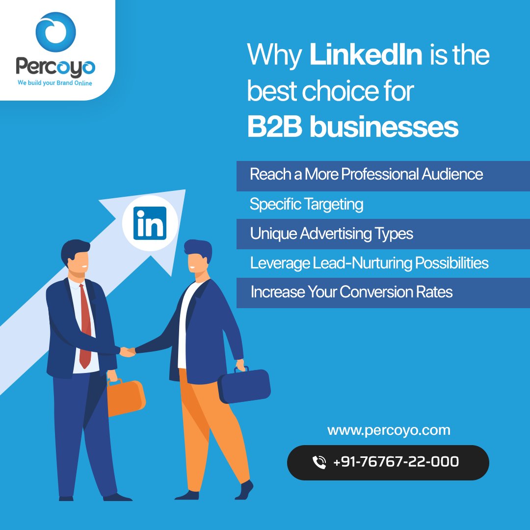 LinkedIn is the only major social media platform that is geared specifically toward professionals. This makes it an ideal place to connect with potential customers who are already in a business mindset. 

 #linkedinmarketing #linkedinforbusiness #linkedin