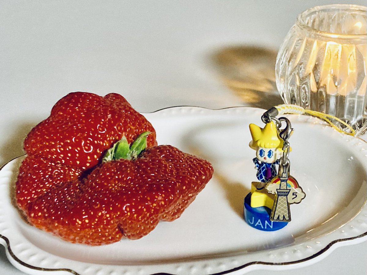 イチゴ15 いちご柄のパフェグラス | コルビジェ