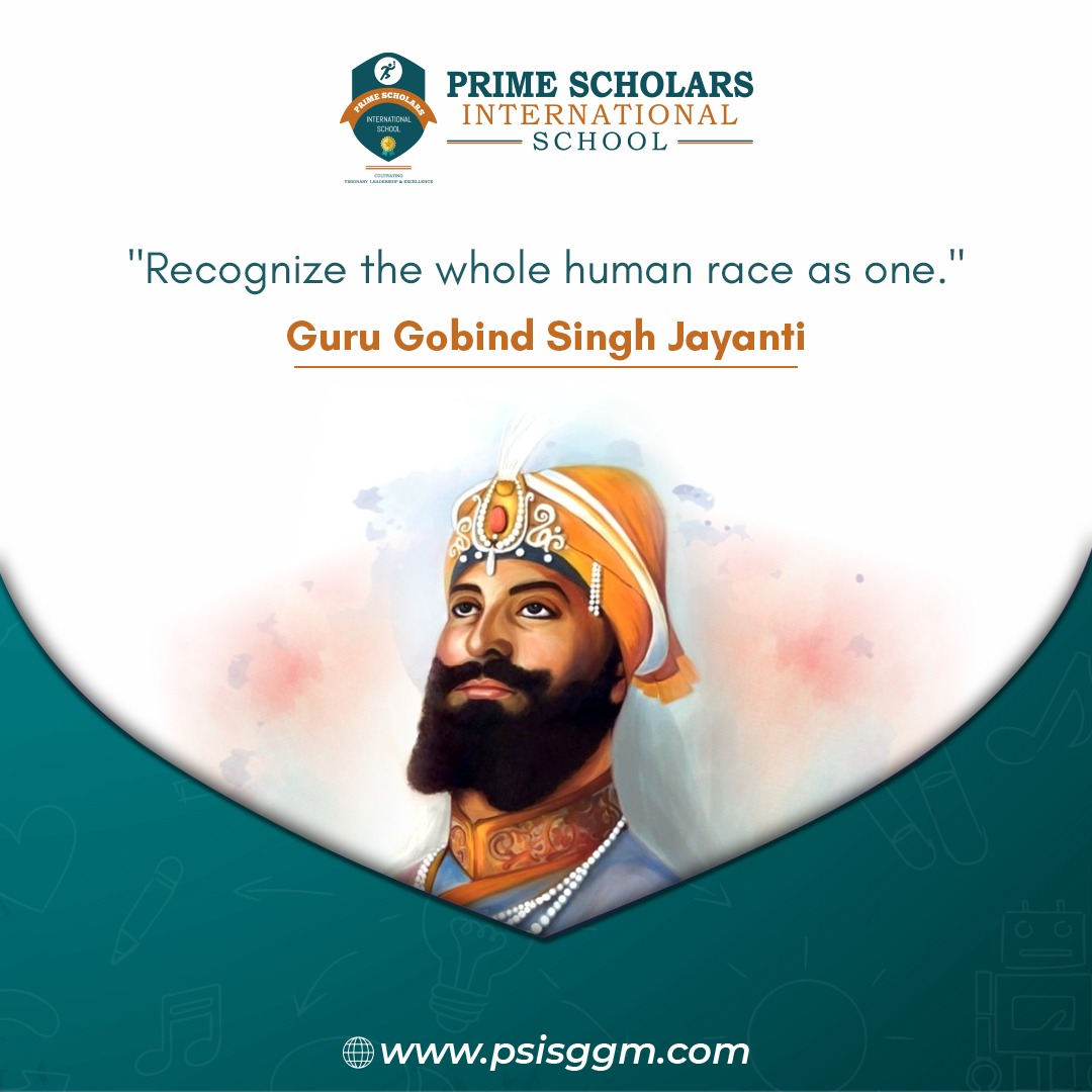 Wishing you all a blessed and spiritually fulfilling Guru Gobind Singh Jayanti.

#gurugobindsinghjayanti #psis #gurugramschols #bestschoolingurugram