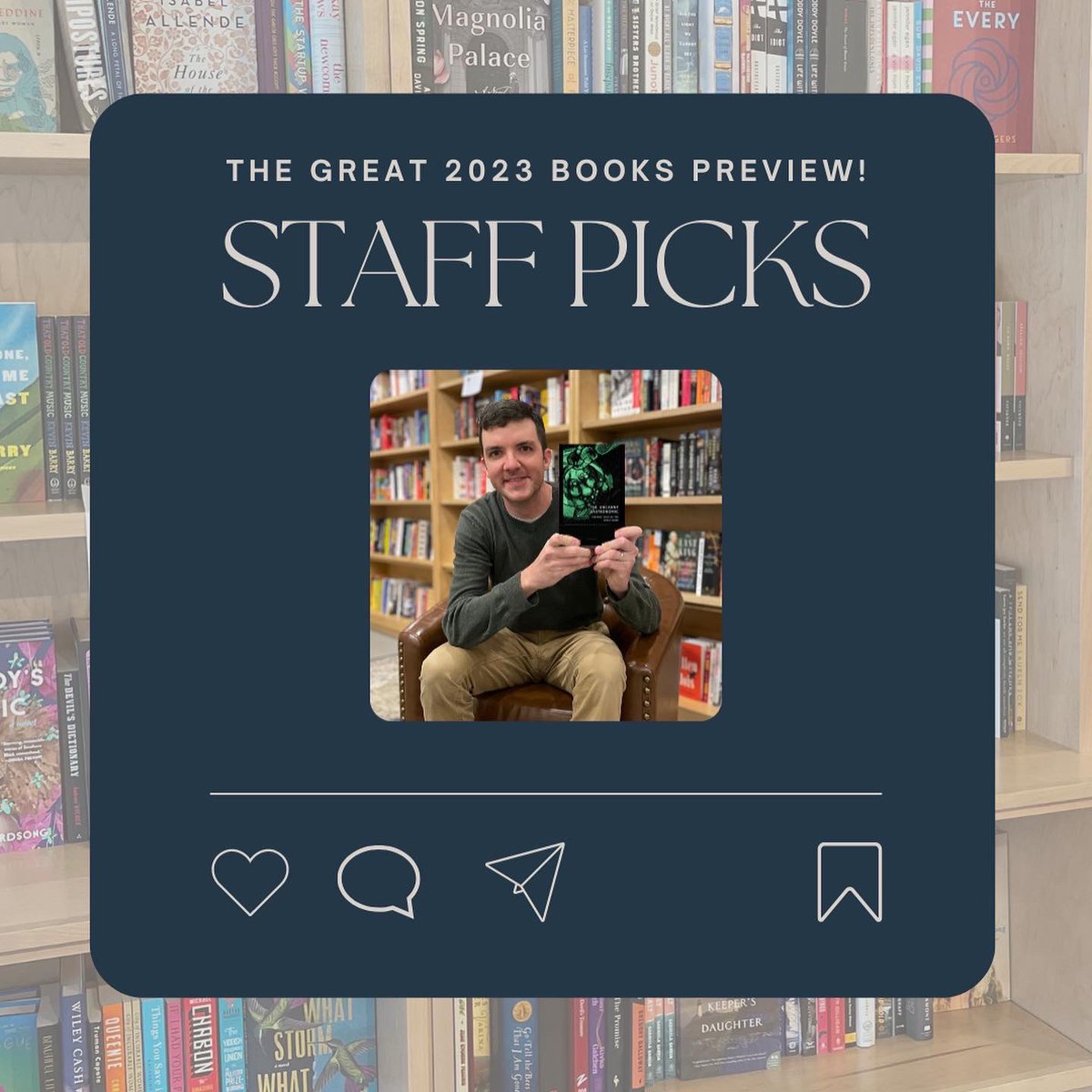 Remember 2022? There were some great books way back then! But the coming year might be the best one yet📚🤩

Check out titles coming out between now and midsummer on our website, and if you spot one that you can't wait to read, pre-order it now👇

charterbookstore.com/2023-books-pre…