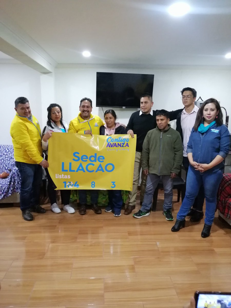 MarioVCastroQ's tweet photo. Trabajamos en territorio, por eso visitamos a nuestros compañeros de #Llacao. La propuesta de Carlos Ortega, candidato a la Junta Parroquial, es sacar adelante a esta comunidad.
Promovemos una #CuencaSegura https://t.co/bqzSIQdRAf