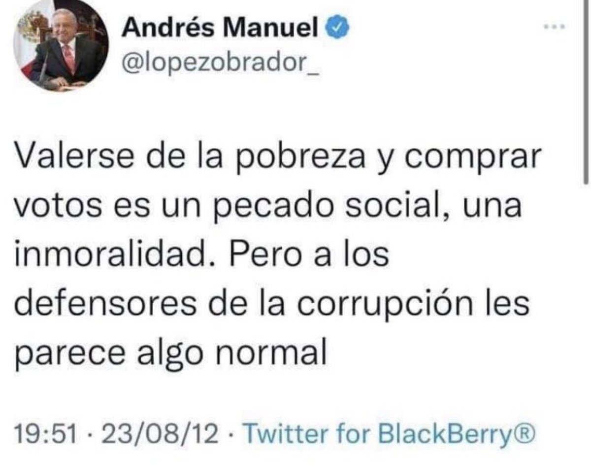 #AmloElReyDelCinismo la primera verdad en lo que va del sexenio