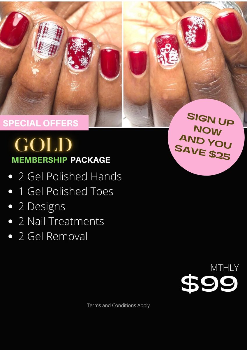 BNNails's tweet photo. Not  A Member Yet! 
You should DEFINITELY consider our membership packages if you love any of the following:- ✅Beautifully polished nails all the time. At minimum one pedi a month. ✅One set monthly payment ✅ https://t.co/g2BpxqZbeq