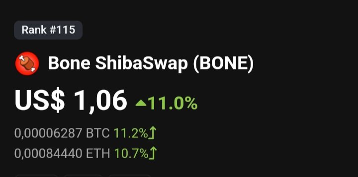 BeishuizenEllen's tweet photo. Rank 115...lets go $BONE 🥳🥳🥳 https://t.co/GKnypCaThc