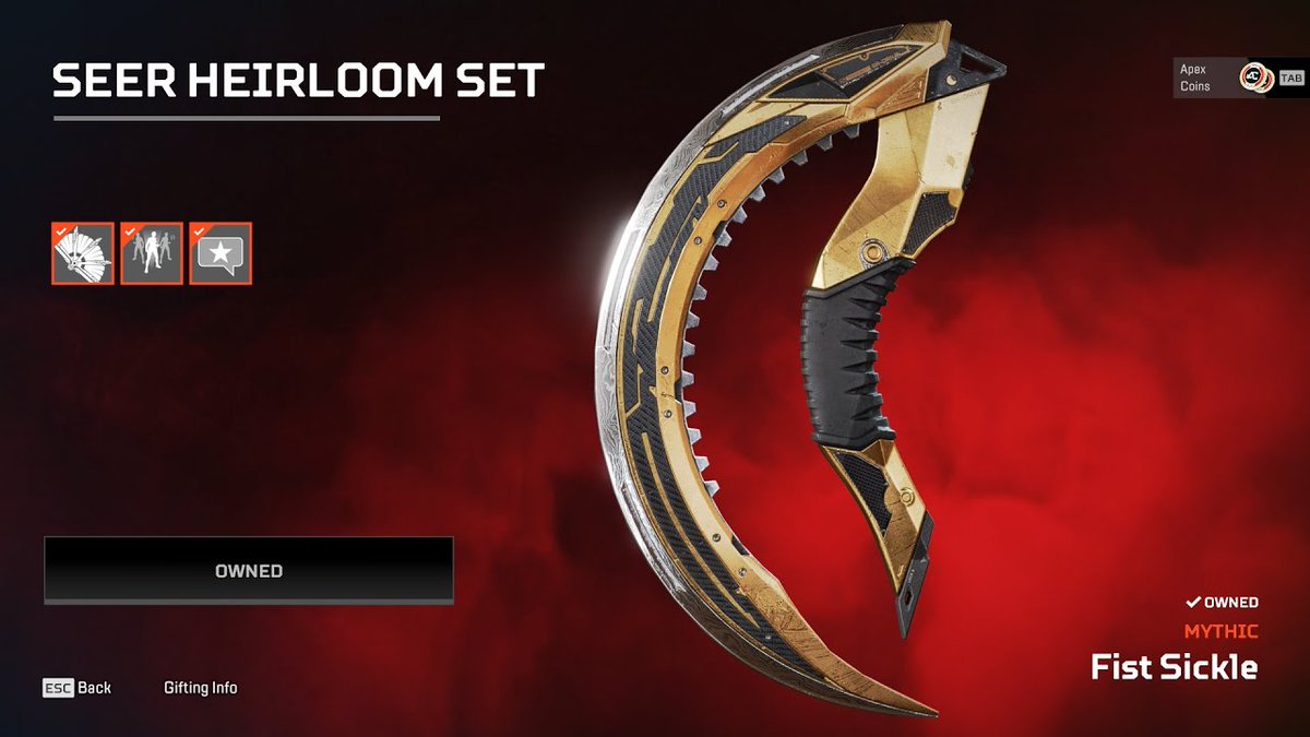 kaigyx's tweet photo. So the Spellbound event is coming soon and Seer is getting his Heirloom, what do you guys think of it?
-
-
#ApexLedgends #heirloom #TwitchAffliate #Trending  #hitmentfup #hitmenrc #hitmen https://t.co/i8axSKCVHk