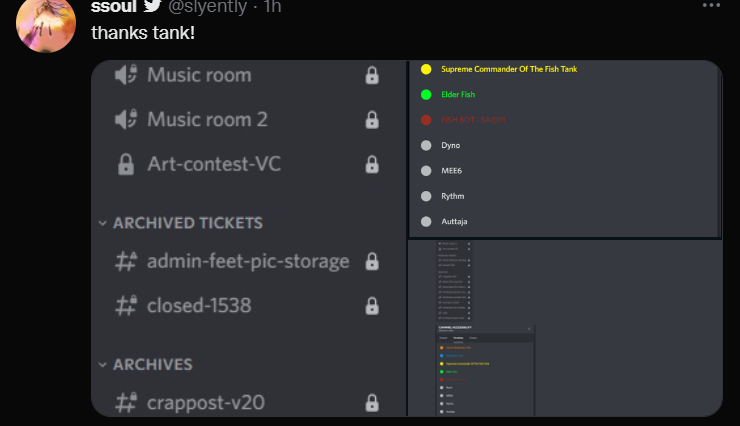 legiteer1's tweet photo. @slyently also a bit late but i've found out a message from you an hour ago.. so it seems you were in the server at the time and had participated in the nuking of the server - very very interesting https://t.co/ay5WbbX0Jt