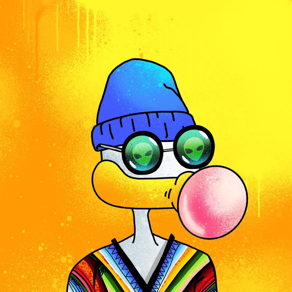 YourFavWhiteMex's tweet photo. @ladyloomi @Overlord_xyz @RealSupDucks Art is made by an OG Web 3 artist @frankynines
#KingFrogs #MegaToads and part of the ecosystem too https://t.co/m4hzgQfgcG