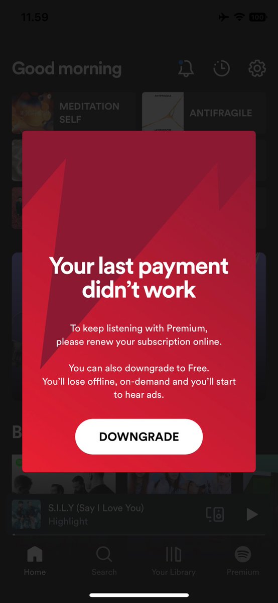 Haedleigh's tweet photo. Help RT  |  Penipu bangsat gue kira ga kena taunya hari ini dapet notif gini. Spotify 1 tahun gue 105k lo makan. @bakulcia @fleowie ini nomor dia : +62 813-2098-5145 kalau di DANA an CG. #zonauang #zonaba https://t.co/0OevOgu586