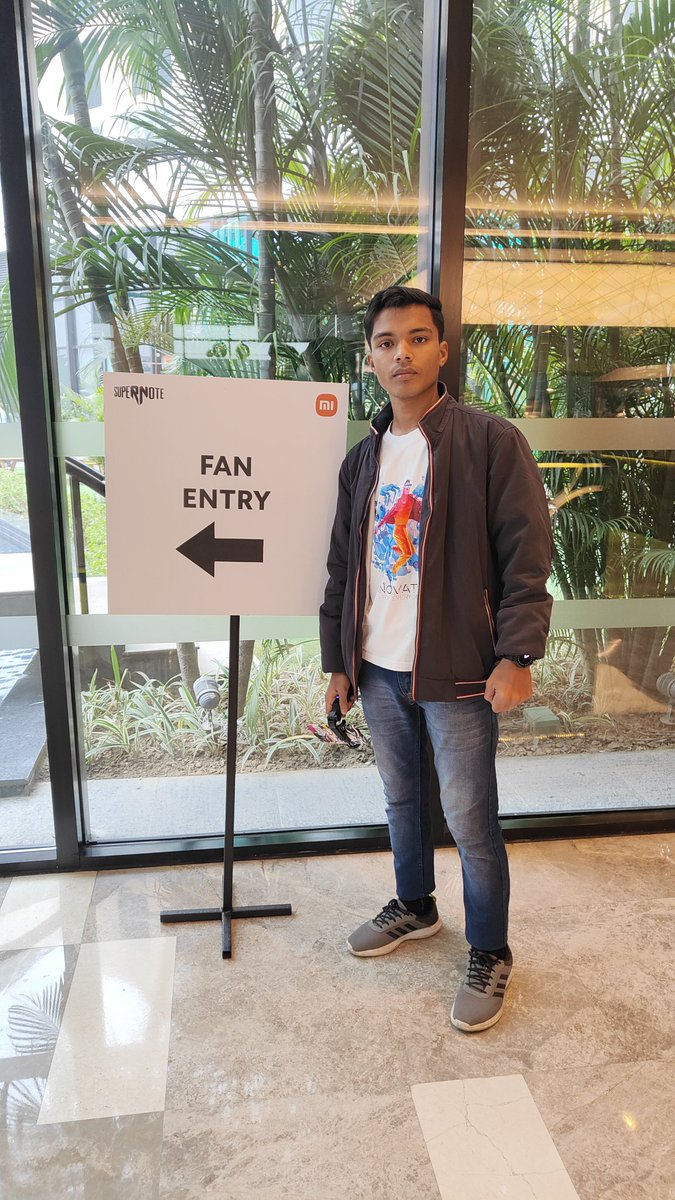 At the #supernote event #RedmiNote125G #RedmiNote12ProPlus