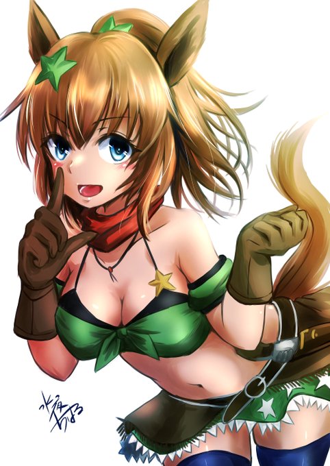 ウマ娘のタイキシャトル描いてみた
#ウマ娘 #タイキシャトル 