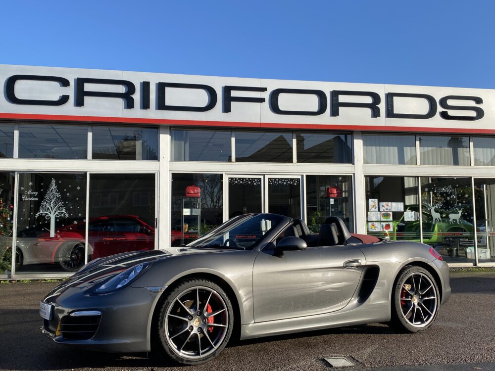 FOR SALE!

2014/64 Porsche Boxster 2.7 PDK

Presented in Agate grey trimmed with black leather with a red convertible top. Equipped with 20” Carrera S alloys, Sport Design steering wheel, and more!

Full details - fal.cn/3uSCb