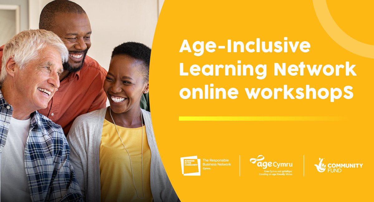 Sign up for one of our Age-Inclusive Learning Network webinars, focusing on supporting an ageing workforce &amp; promoting a positive approach to ageing, &amp; helping employees prepare for retirement. Find out more &amp; register: ow.ly/6EOO50M8exQ #AgeAtWork <a href="/AgeCymru/">Age Cymru</a> <a href="/_businesswales/">Business Wales</a>