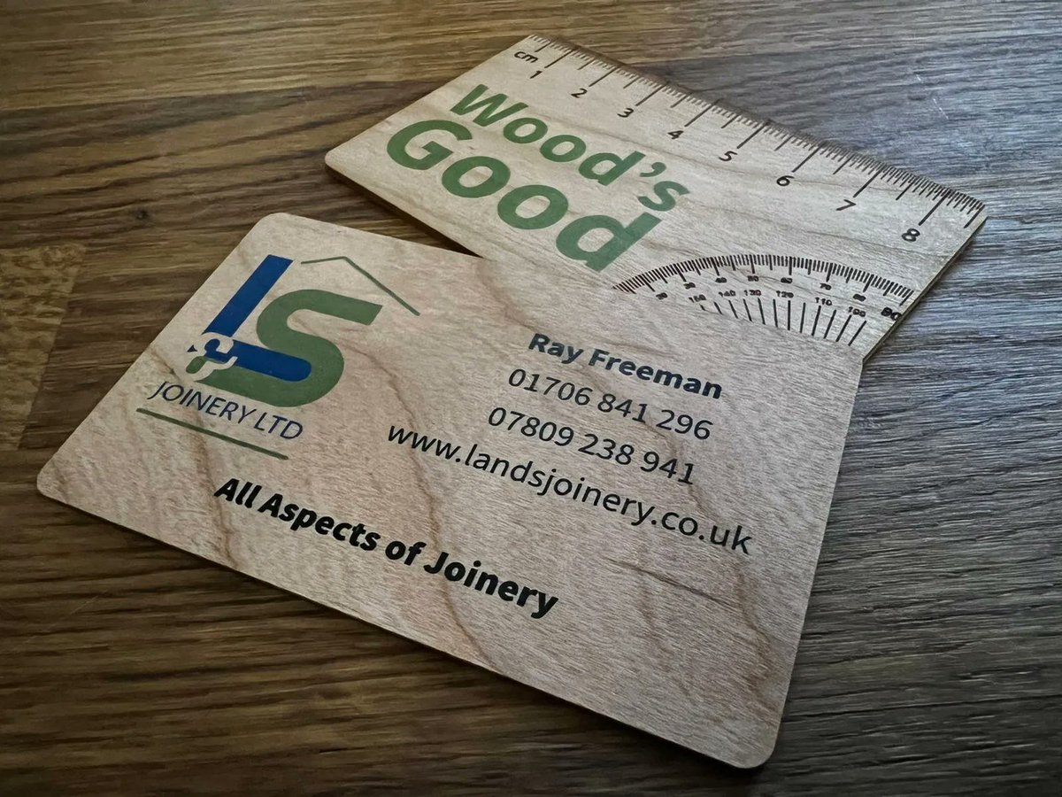WeAreKuiper's tweet photo. Wooden business cards produced for a local joiner
https://t.co/Hp71pt0pUA #WoodsGood https://t.co/eL4lCqIXF3