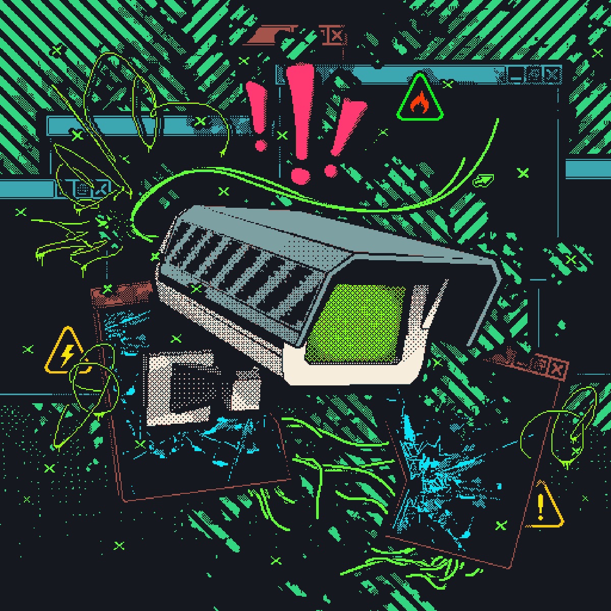 ripcache's tweet photo. gm 👾☕️

thanks to @daataart and @evimachine for taking the time to chat about art, surveillance, and the blockchain as a medium.

⚠️read the full interview here: https://t.co/ECqXxLG00D https://t.co/RfN4FEIe9r