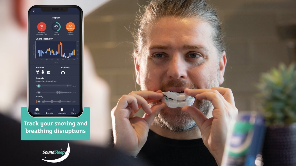 Worried about sleep apnoea? Our app, SoundSleep, has a brand new feature that tracks how often you stopped breathing or struggled to breathe in the night. Download or update for free ow.ly/rnv250Mh67I