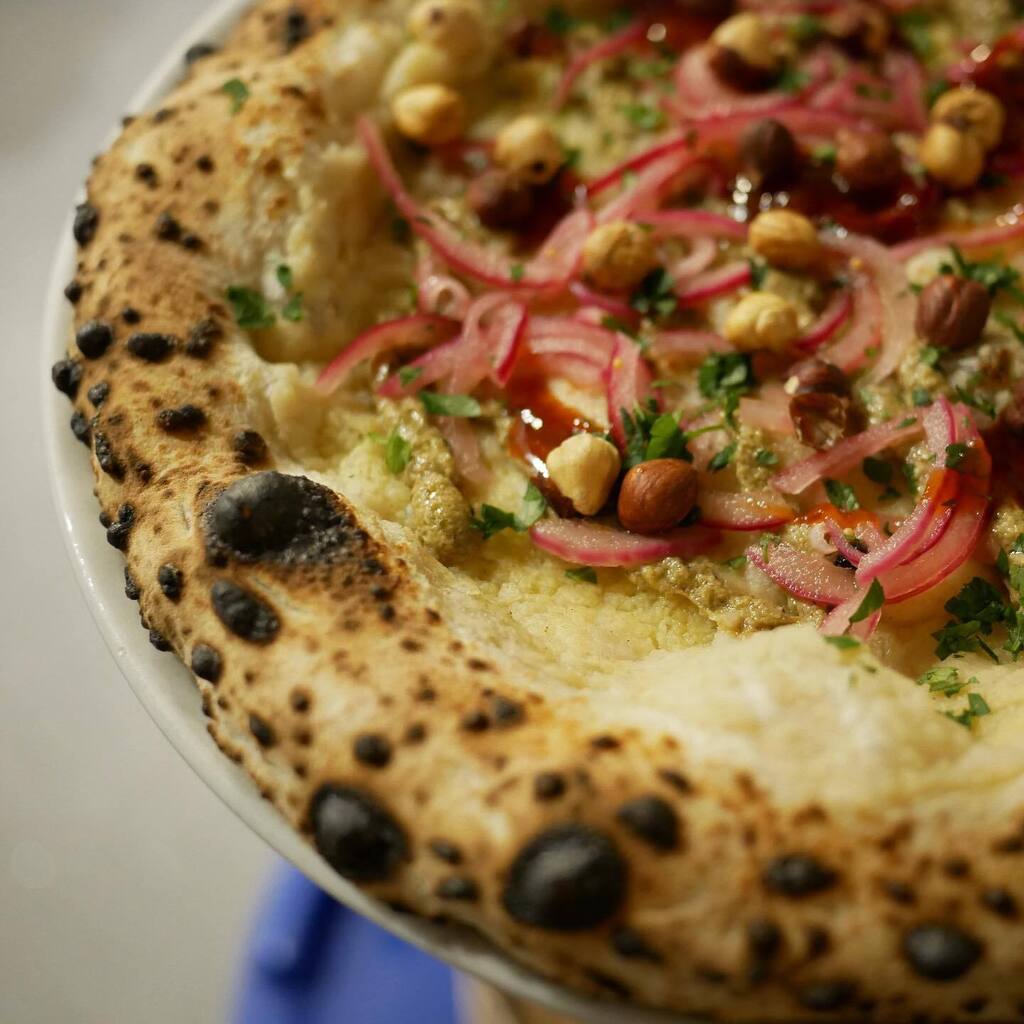 N E W  S P E C I A L  A L E R T
Celeriac purée, walnut pesto, pickled red onion, hazelnut & house sriracha. It’s a banger. 
#accidentallyvegan #bristolvegans