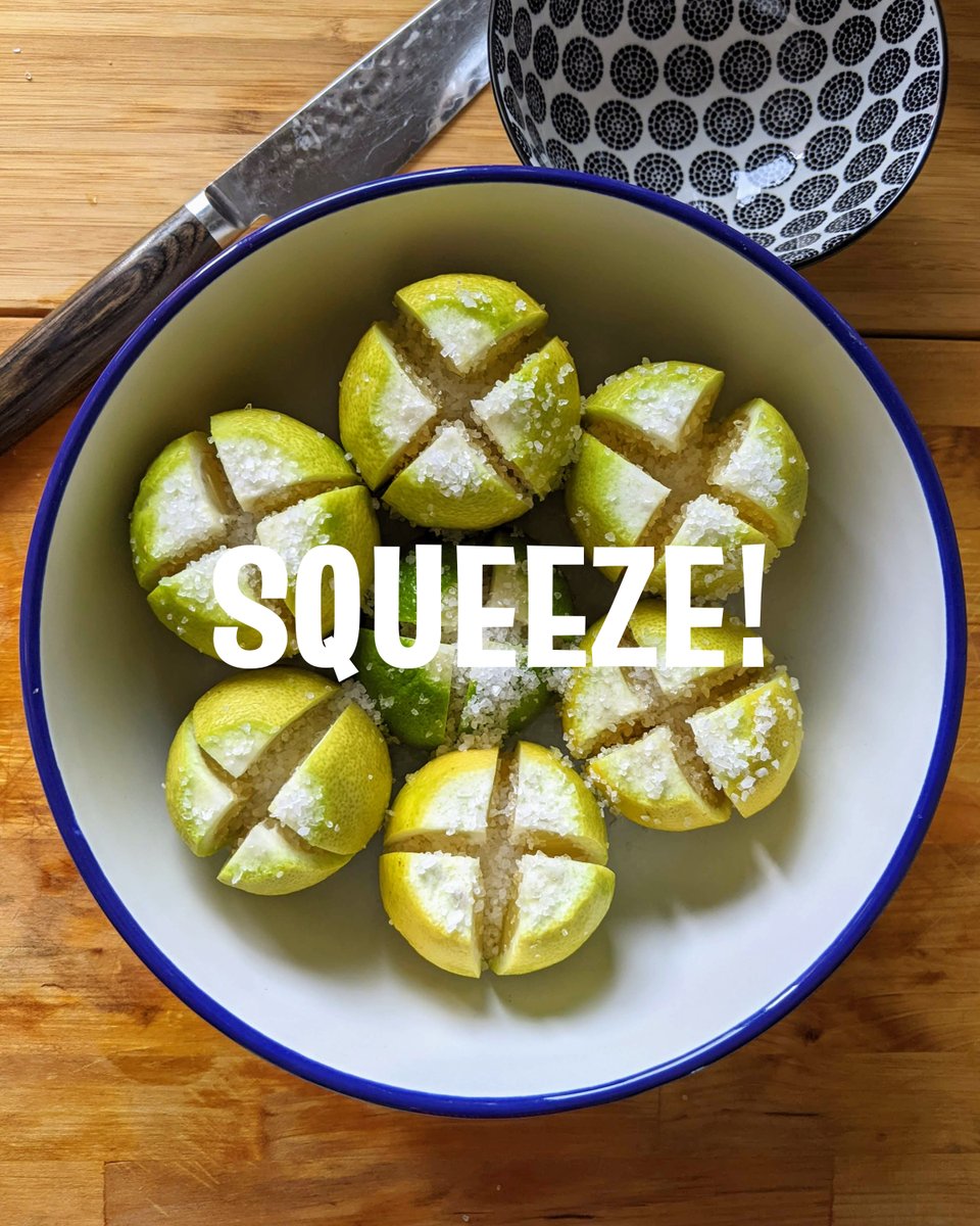 fermentapp's tweet photo. Squeeze those lemons and make preserved lemons! A staple of Moroccan and North African cuisine that you can use on tajines, hummus, marinades, salad dressings… https://t.co/eD0ngjKP2P https://t.co/yu8saBgbKw