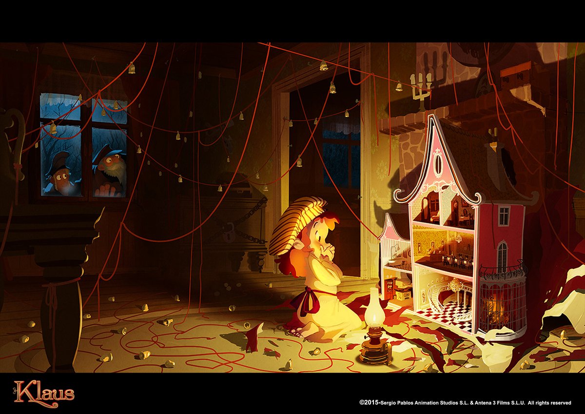 TheSPAStudios's tweet image. Such a wholesome moment from the pitchbook!
Art by Marcin Jakubowski and Sergio Pablos

#Animation #Pitchbook #Klaus