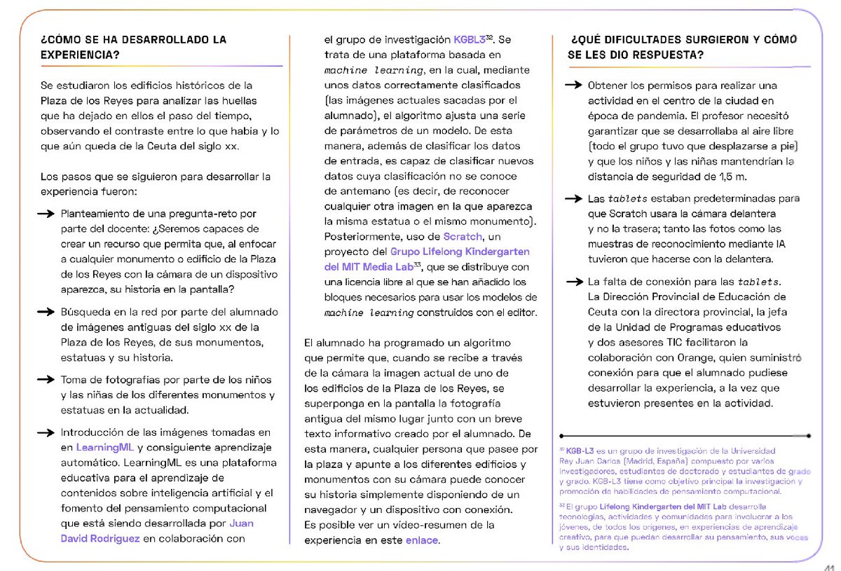 esparaTIC's tweet photo. Lectura recomendada sobre Inteligencia Artificial #AI en educación y actividades. Gracias a @FundacioBofill y @azuvazgut por permitirme colaborar en este artículo. @juandalibaba @UNIRuniversidad https://t.co/ENo3Dn58Cx https://t.co/mGzVnKG5re