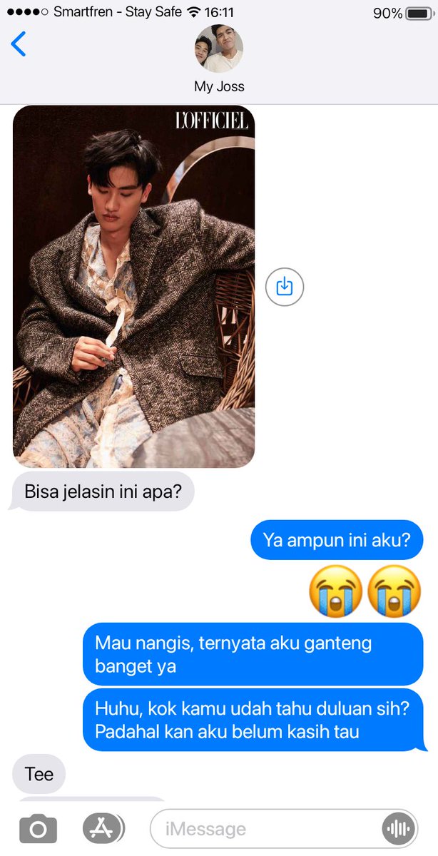 BucinnyaTayta's tweet photo. 7. #JossTay : Perkara jadi model https://t.co/RsxsO9Vted