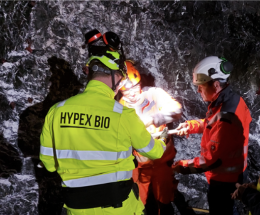 im_mining's tweet photo. Sweden's #HypexBio #Explosives Technology AB, which has developed and commercialised a novel, environmentally sustainable #nitratefree #explosives solution, has announced distribution & licence partnership with the Swiss explosives company #SSEGroup https://t.co/iz0Z5P0lSS https://t.co/dZ2qjbuINg