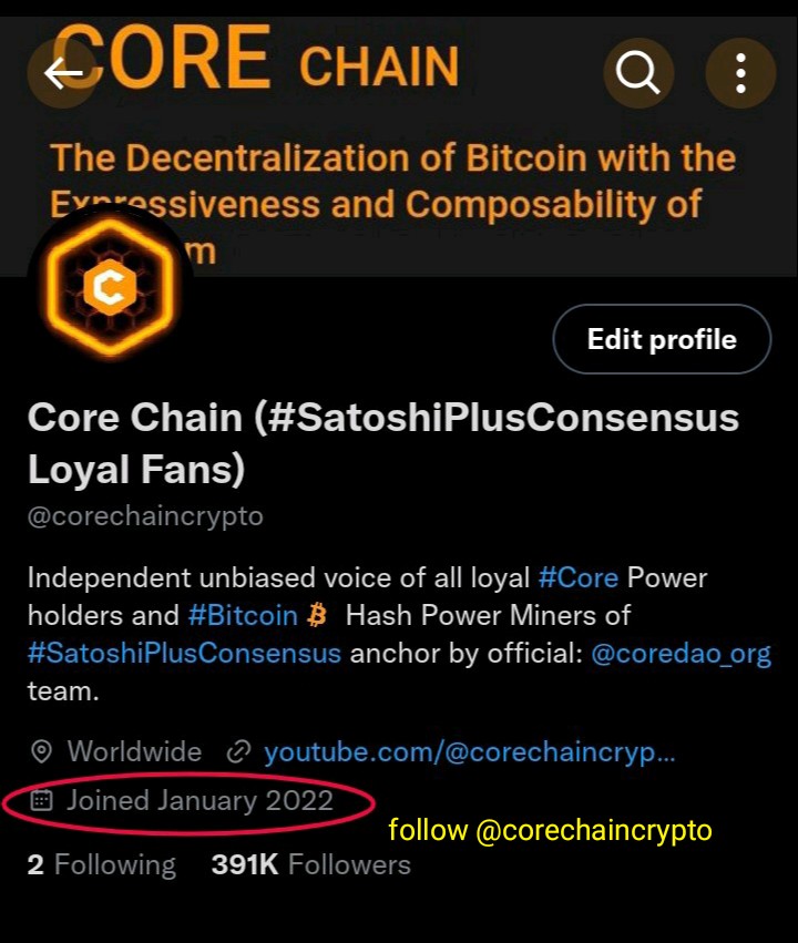 Core (SatoshiPlus) #BTC, #ETH & #BNB Believers (@corechaincrypto) on Twitter photo Congratulations to all loyal <a href="/corechaincrypto/">Core (SatoshiPlus) #BTC, #ETH & #BNB Believers</a> independent Core community followers, we are 1 year on twitter. Our Handle was created Jan, 2022, This year Jan, 2023 makes us 1 year of actively supporting <a href="/Coredao_Org/">Core DAO 🔶</a> #Core Project. If you are loyal to Core, comment and Retweet❤️❤️ Congratulations to all loyal <a href="/corechaincrypto/">Core (SatoshiPlus) #BTC, #ETH & #BNB Believers</a> independent Core community followers, we are 1 year on twitter. Our Handle was created Jan, 2022, This year Jan, 2023 makes us 1 year of actively supporting <a href="/Coredao_Org/">Core DAO 🔶</a> #Core Project. If you are loyal to Core, comment and Retweet❤️❤️