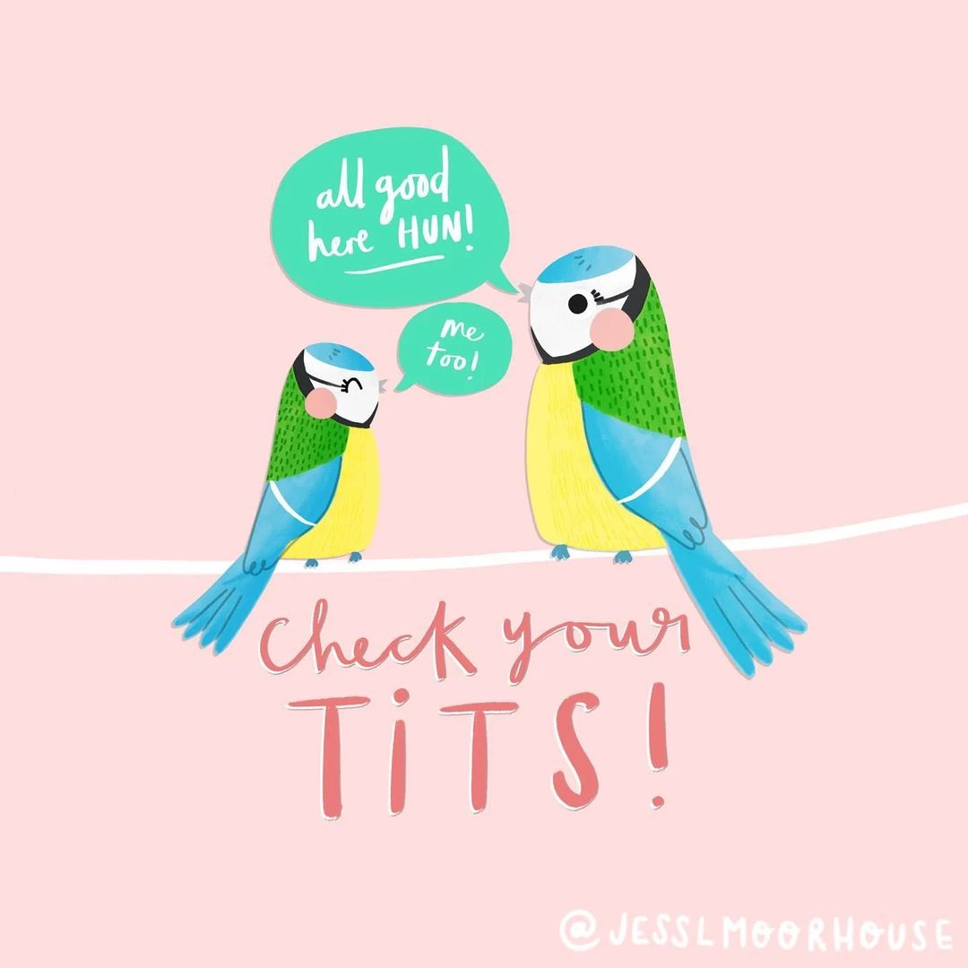 CoppaFeel! (@coppafeelpeople) on Twitter photo PSA: Today is National Bird Day aka the perfect reminder to check your chest π₯ 
βοΈ  @/jesslmoorhouse PSA: Today is National Bird Day aka the perfect reminder to check your chest π₯ 
βοΈ  @/jesslmoorhouse