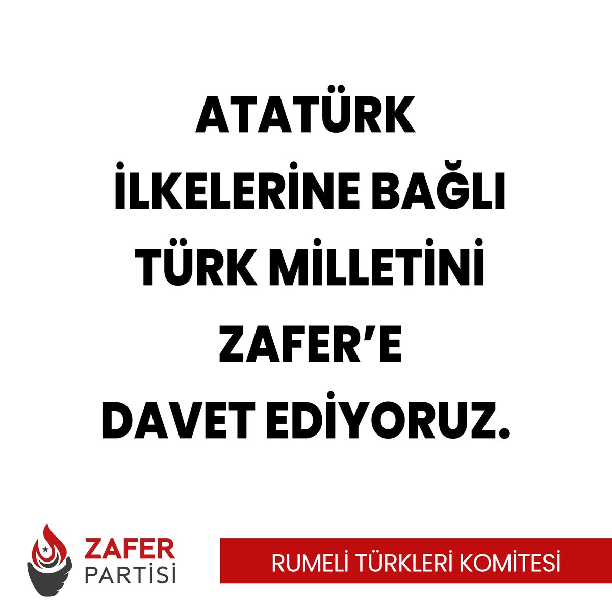 Zafer Partisi Rumeli Türkleri Komitesi (@zaferpartisirtk) on Twitter photo 