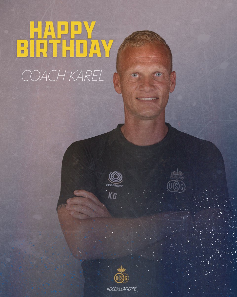 Gelukkige verjaardag, coach <a href="/karel_geraerts/">Karel Geraerts</a>! 🎂🥳

#deBXLlafierté