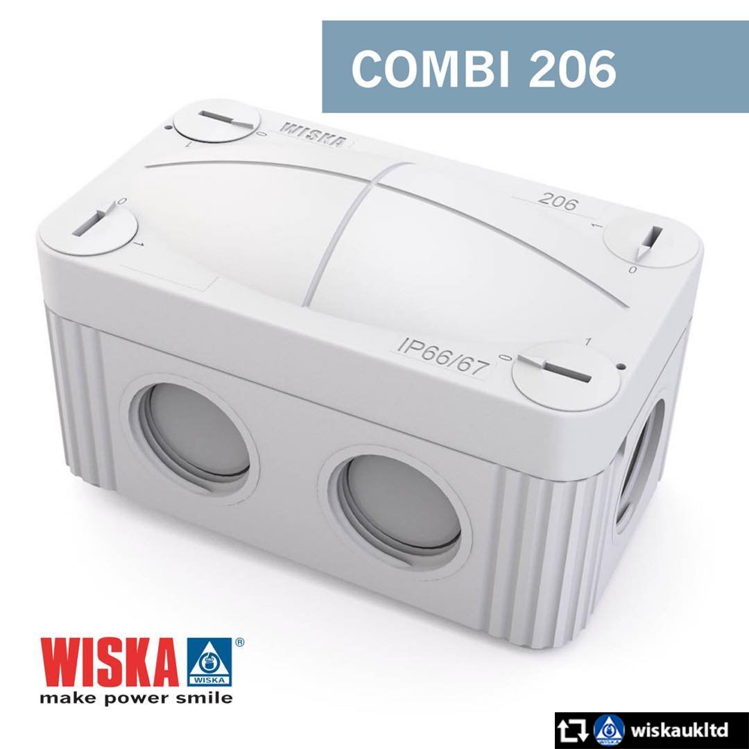 bltdirect's tweet photo. Check out the COMBI 206 from leading brand @wiskaukltd! This polypropylene junction box measures at 85x49x51mm with an IP Rating of IP66/IP67 and a grey finish. View it on our website today: https://t.co/9kYml62ZtY #bltdirect #wiska #junctionbox #electricians #combi #combi206 https://t.co/mkTC5C4fke