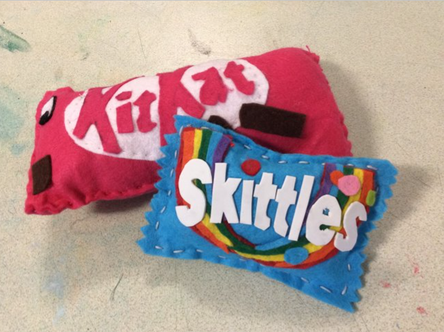 Good enough to eat! Mrs Gaunt's year 8 classes have completed their Lucy Sparrow inspired textile snacks. They demonstrated sewing and applique techniques brilliantly! #spiritofbbs #sewnsnacks #textiles #applique