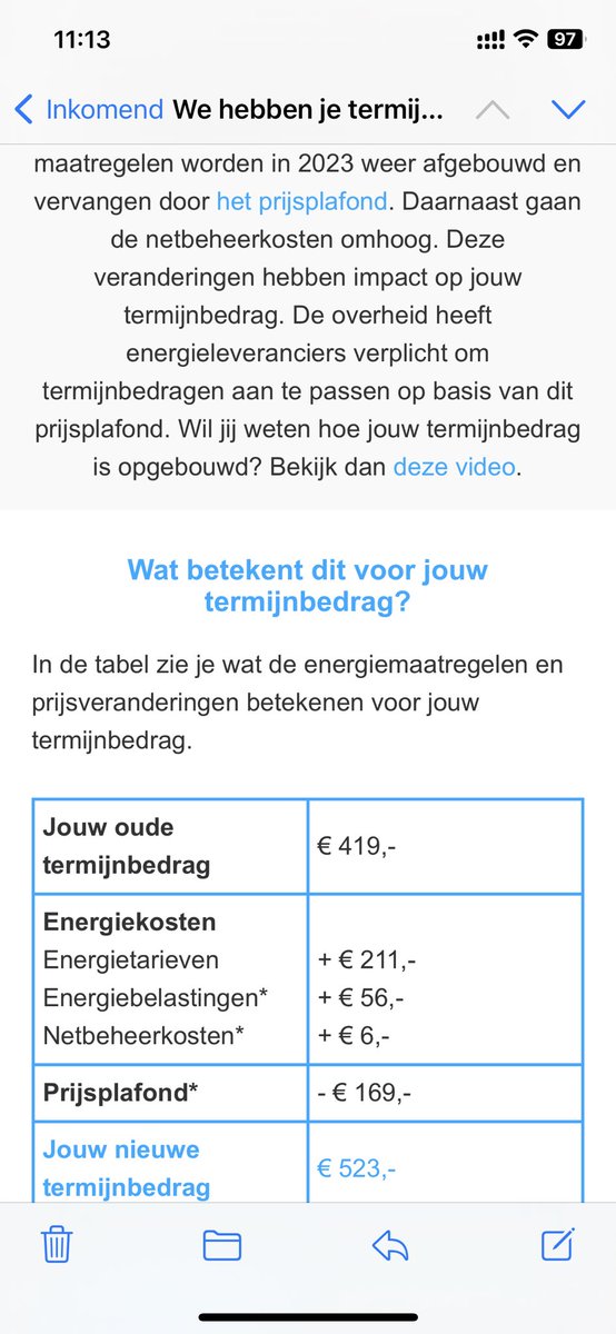 Het zijn toch ook struikrovers. Het #Energie #prijsplafond zou het voordeliger maken voor de eindgebruiker. Vanuit overheidsweg stellen ze je maandbedrag weer met ruim 20% bij (eerder al met 50%). Ik snap er geen bal meer van. <a href="/Rijksoverheid/">Rijksoverheid</a> <a href="/SBS6/">SBS6</a> <a href="/RTLnieuws/">RTL Nieuws</a> <a href="/ENGIE_EnergieNL/">ENGIE_Energie_NL</a>