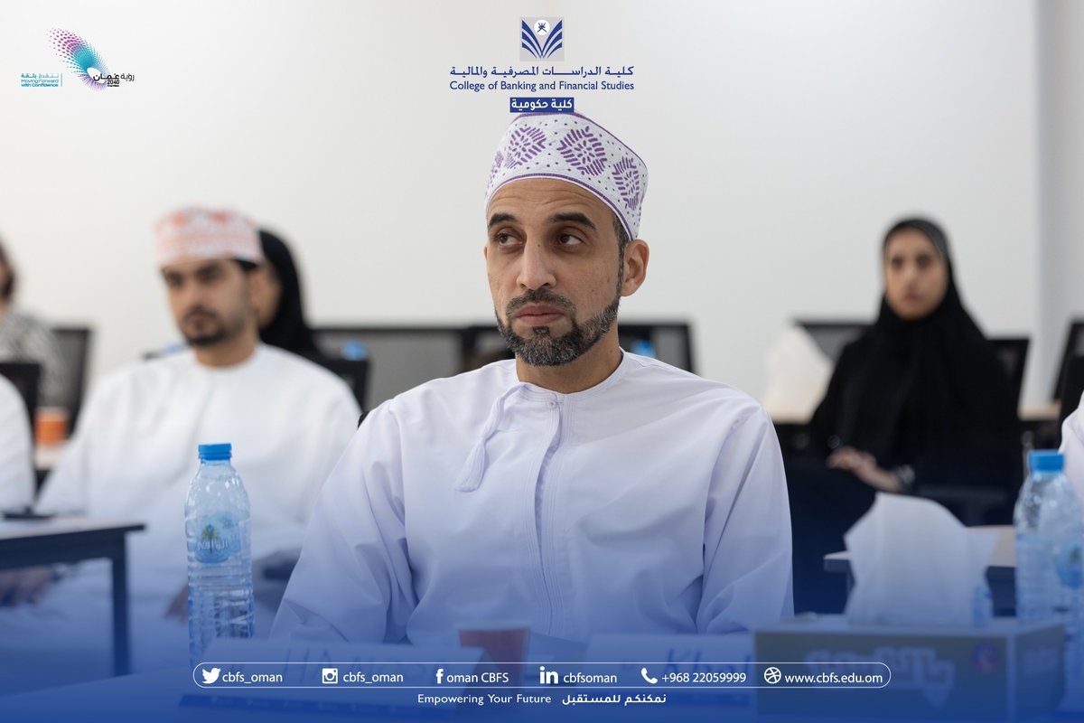 CBFS_OMAN's tweet photo. 🔹Thanks to Mr. G.V. Ramakrishna, Head-National Sales, Retail Sales and Virtual Branch Banking, National Bank of Oman, for delivering a guest lecture on Branch Sales Management to the participants of the 8th batch of Open Enrollment Certified Bank Branch Manager #CBBM 🌟. https://t.co/OC8EalerZ2