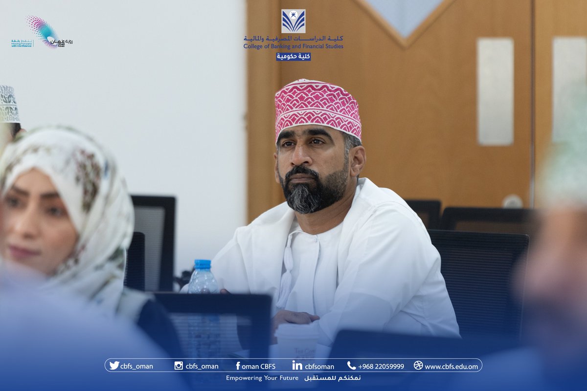 CBFS_OMAN's tweet photo. 🔹Thanks to Mr. G.V. Ramakrishna, Head-National Sales, Retail Sales and Virtual Branch Banking, National Bank of Oman, for delivering a guest lecture on Branch Sales Management to the participants of the 8th batch of Open Enrollment Certified Bank Branch Manager #CBBM 🌟. https://t.co/OC8EalerZ2