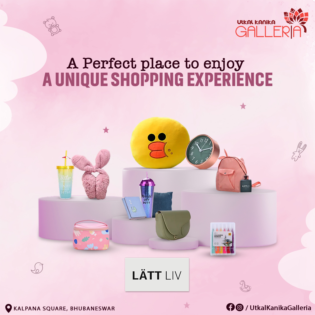 UtkalGalleria's tweet image. A perfect place to enjoy a unique shopping experience.
Have a visit Utkal Kanika Galleria &amp;amp; purchase your daily essentials with the best price.

#lattliv #kids #women #shopping #shoppingaddict #shoppingday #shoppingtime #weekend #fashion #fashionstyle #fashionblogger #bhubaneswar