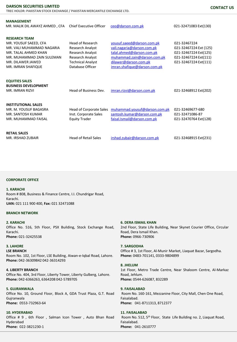 DarsonUpdates's tweet image. Cement Dispatches Monthly Update!
Cement Dispatches - Dec 22
5 | Jan | 2023 | Thursday
Darson Securities Limited
darson.com.pk

WhatsApp +92 300 2444787
UAN: 111-900-400
Email: info@darson.com.pk

#CementUpdate #CementDispatches #Dec22 #CementIndustry #research