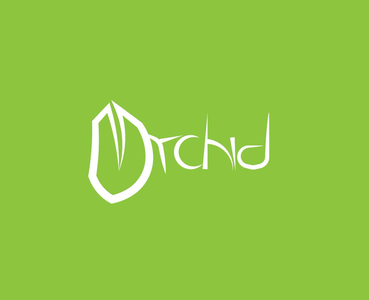 Day 2: Logo for imaginary Art Company/Website- Orchid #Logo #logodesign #GraphicDesign #Logodesigner