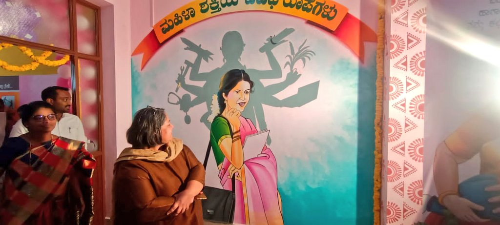 VBGRAMGKAR's tweet photo. #MGNREGS helps in economic empowerment of women - Uma Mahadevan

ACS to Govt (PR) @readingkafka Uma Mahadevan chaired the progress review meeting at @ZP_Kolar today. 
"Women participation in #MGNREGS should be increased, they should get every penny of their earnings " she said. https://t.co/ykrzXZuk9F