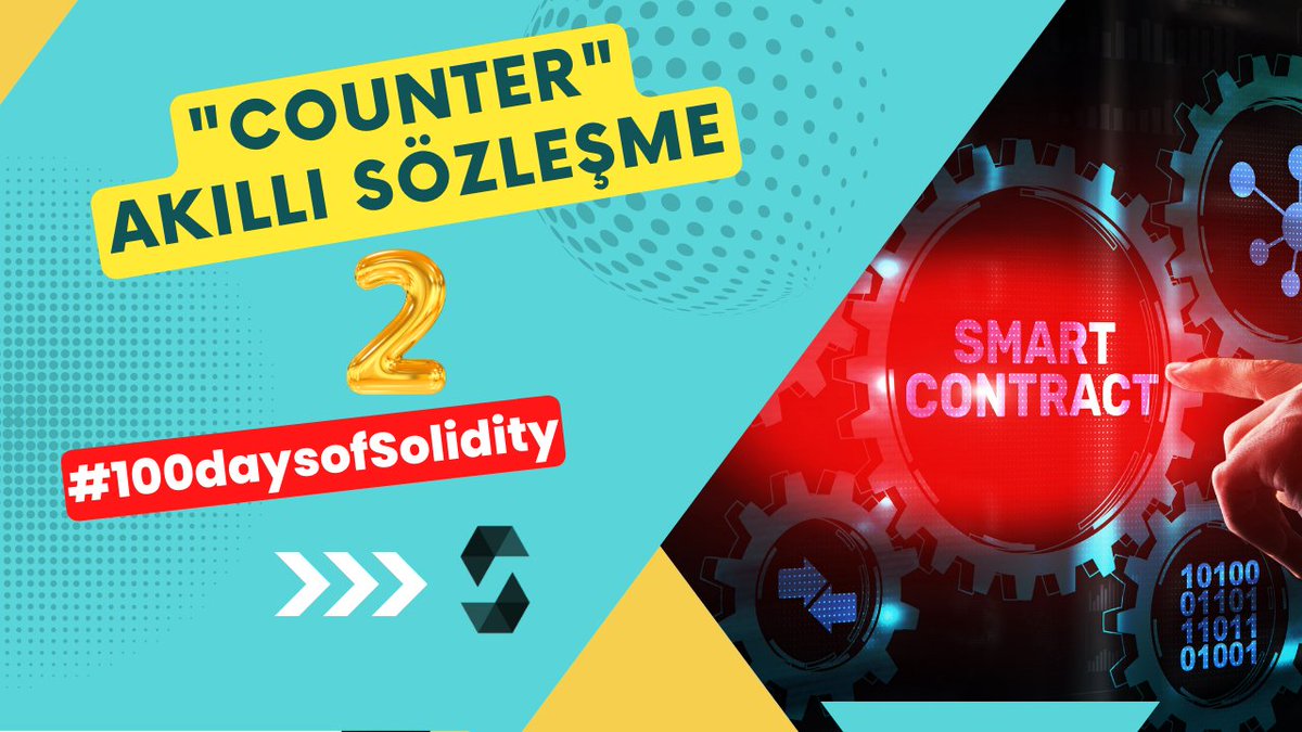 🧵 #Counter smart contract'ının nasıl güvenli ve performanslı bir şekilde yazılabileceğine dair bir rehber yayınlandı! KAÇIRMAYIN! bit.ly/SolDev002 via 
<a href="/solidity101tr/">Solidity Akademi</a>
  aracılığıyla  

#100DaysOfSolidity #Solidity #SmartContract #Blockchain #Güvenlik #Performans