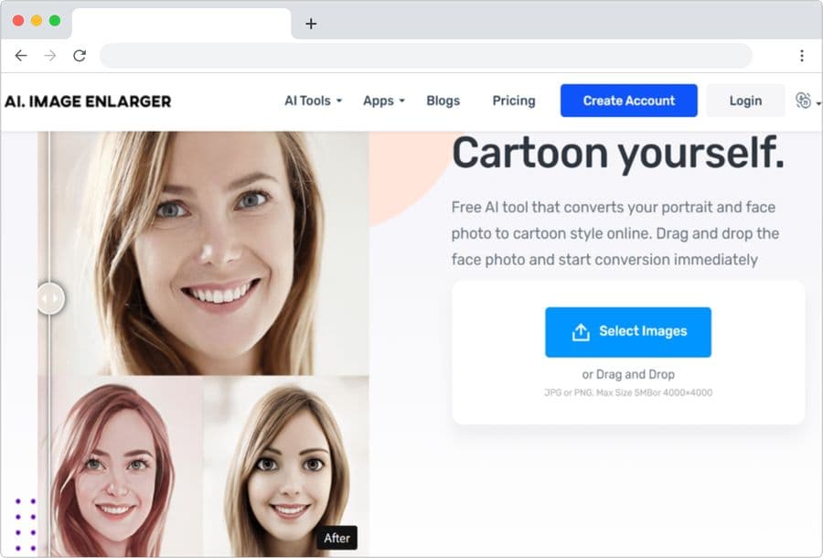 softapps's tweet photo. AI Cartoonizer te permite convertir tus fotos en #caricaturas de forma sencilla y gratuita. La inteligencia artificial detrás de esta herramienta realiza el proceso de forma automática. https://t.co/0IStIPMIrn https://t.co/u7LDAxFZnO