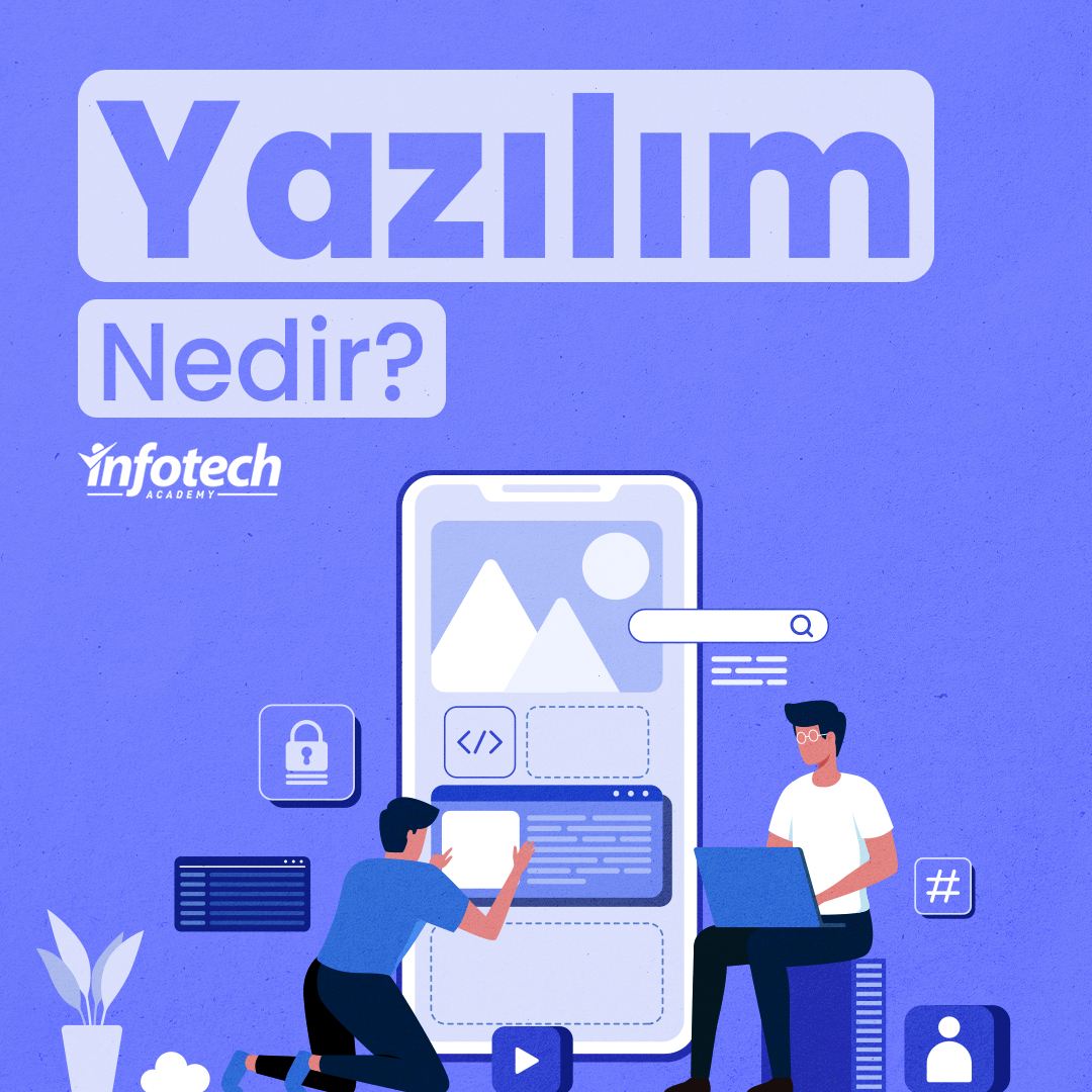 infotechakademi's tweet photo. Yazılım, temelde bilgisayara nasıl çalışacağını söyleyen komutlar ve veriler bütünüdür. Bir başka deyişle elektronik olarak çalışan aygıtların, iş yapmasına olanak sağlayan sistemin tümüne denir. 

#yazılımuzmanlığıeğitimi #yazılımuzmanlığı #mobiloyun #yazılım #teknoloji https://t.co/o1Nk5fC53e