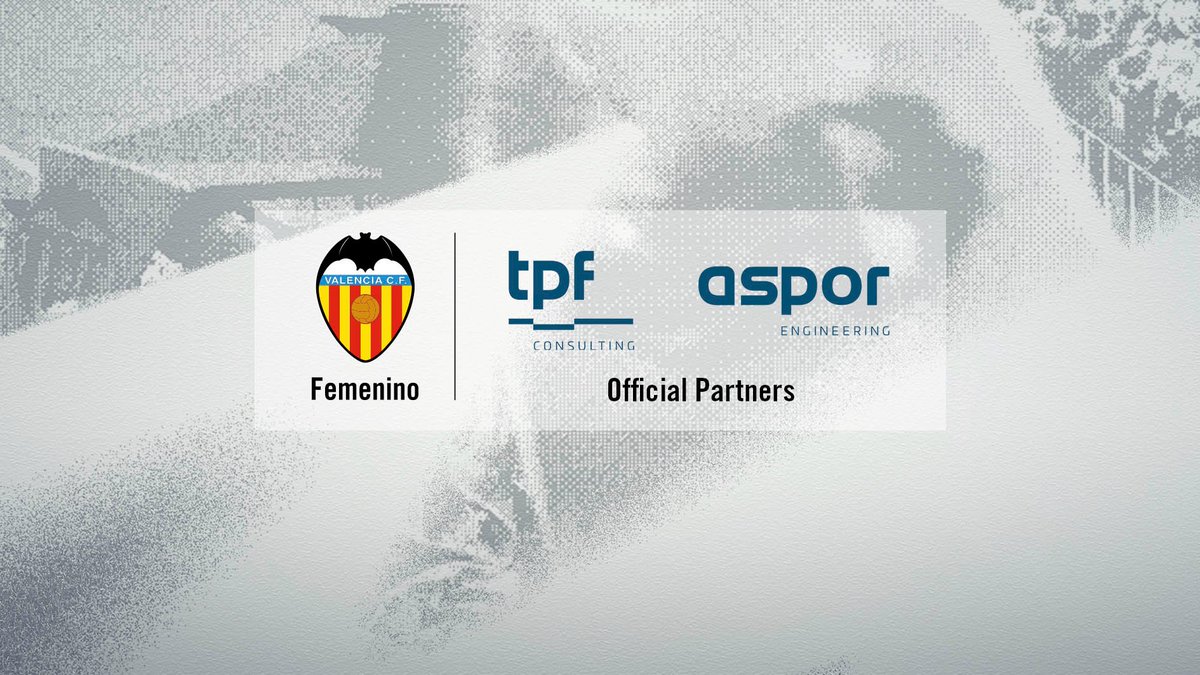 Emocionados de iniciar el año renovando nuestro compromiso con el <a href="/VCF_Femenino/">Valencia CF Femenino #ADNVCF</a>.

El Club, #TPFConsulting y <a href="/AsporIngenieria/">Aspor Engineering</a> de la mano 🤝🏼 para promover la igualdad y el respeto, pasión y compromiso, valores que compartimos.

➡️bit.ly/3GjOZ6J

#ADNVCF🦇
