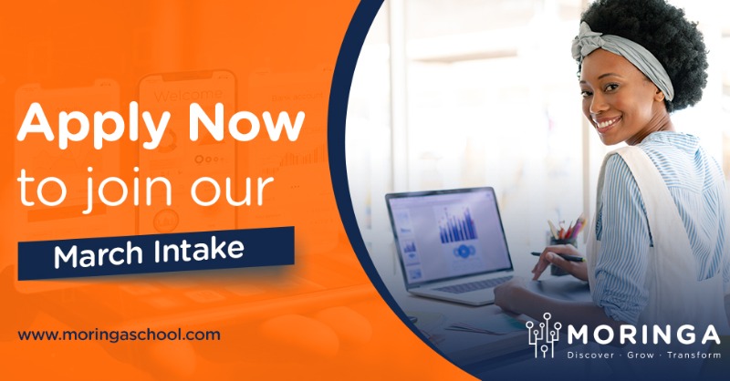 moringaschool's tweet photo. Have you been looking for a tech course that does not require you to code? Our Product Design program will prepare you to become an end-to-end Product Designer by learning UX and UI design. March Intake in Progress!