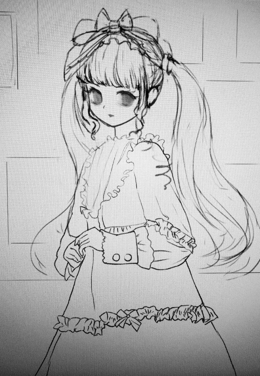髪の毛どっちがいい?
また選択困難になってる🥹
#illustration #draw #art
#イラスト #お絵かき