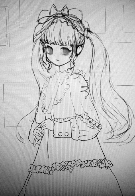 髪の毛どっちがいい?
また選択困難になってる🥹
#illustration #draw #art
#イラスト #お絵かき 