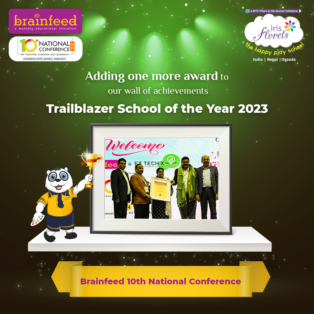 IrisEducare's tweet photo. ⛳️Adding one more award to our wall of achievements
🏆Trailblazer school of the Year 2023

#preschoolinhyderabad #bestpreschoolinhyderabad #hyderabadplayschools #bestpreschoolofhyderabad #bestpreschool #preschoolnearme #topplayschoolinhyderabad #irisfloretsplayschool #irisflorets https://t.co/BQyRuiet4L